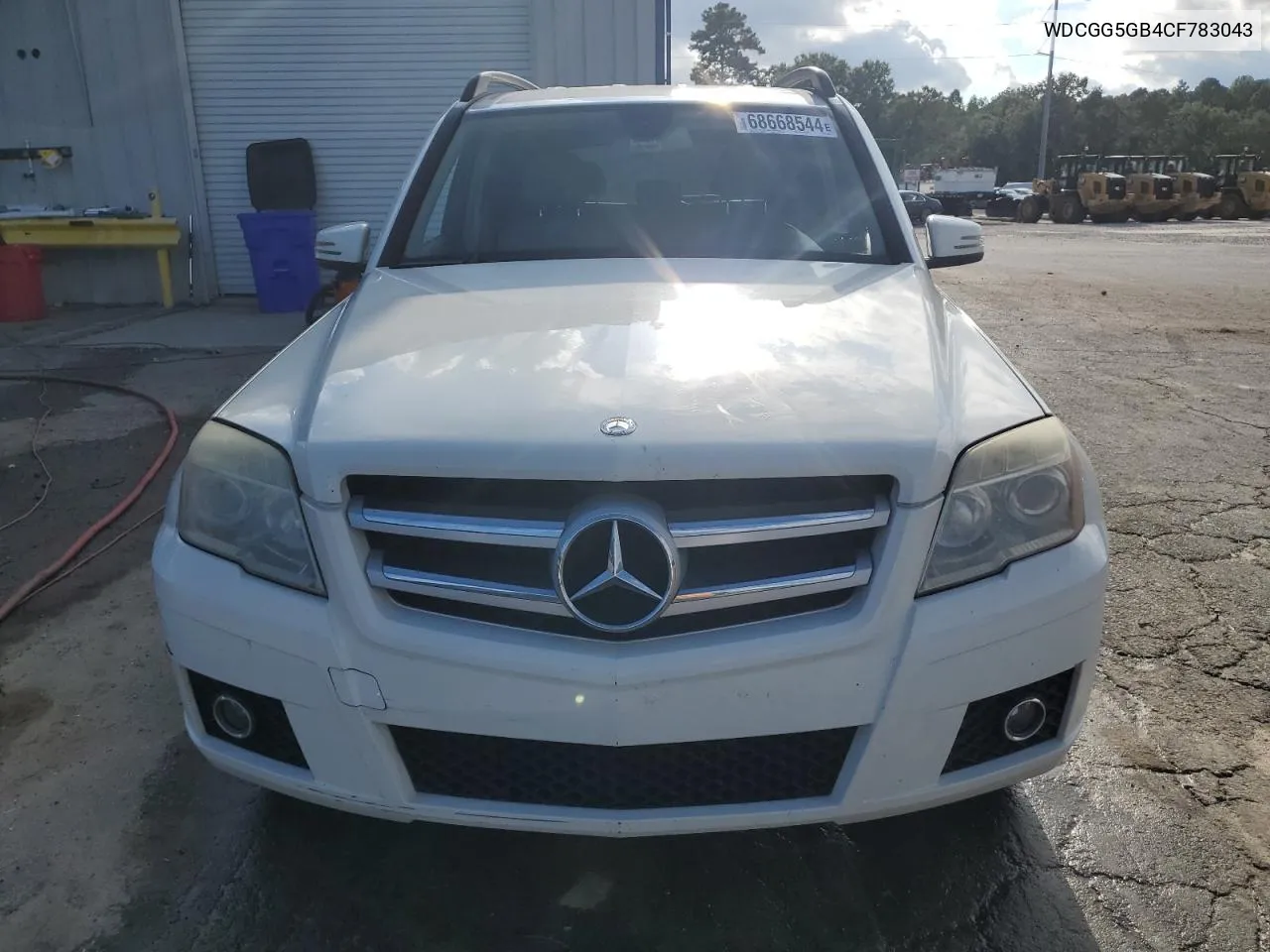 2012 Mercedes-Benz Glk 350 VIN: WDCGG5GB4CF783043 Lot: 68668544