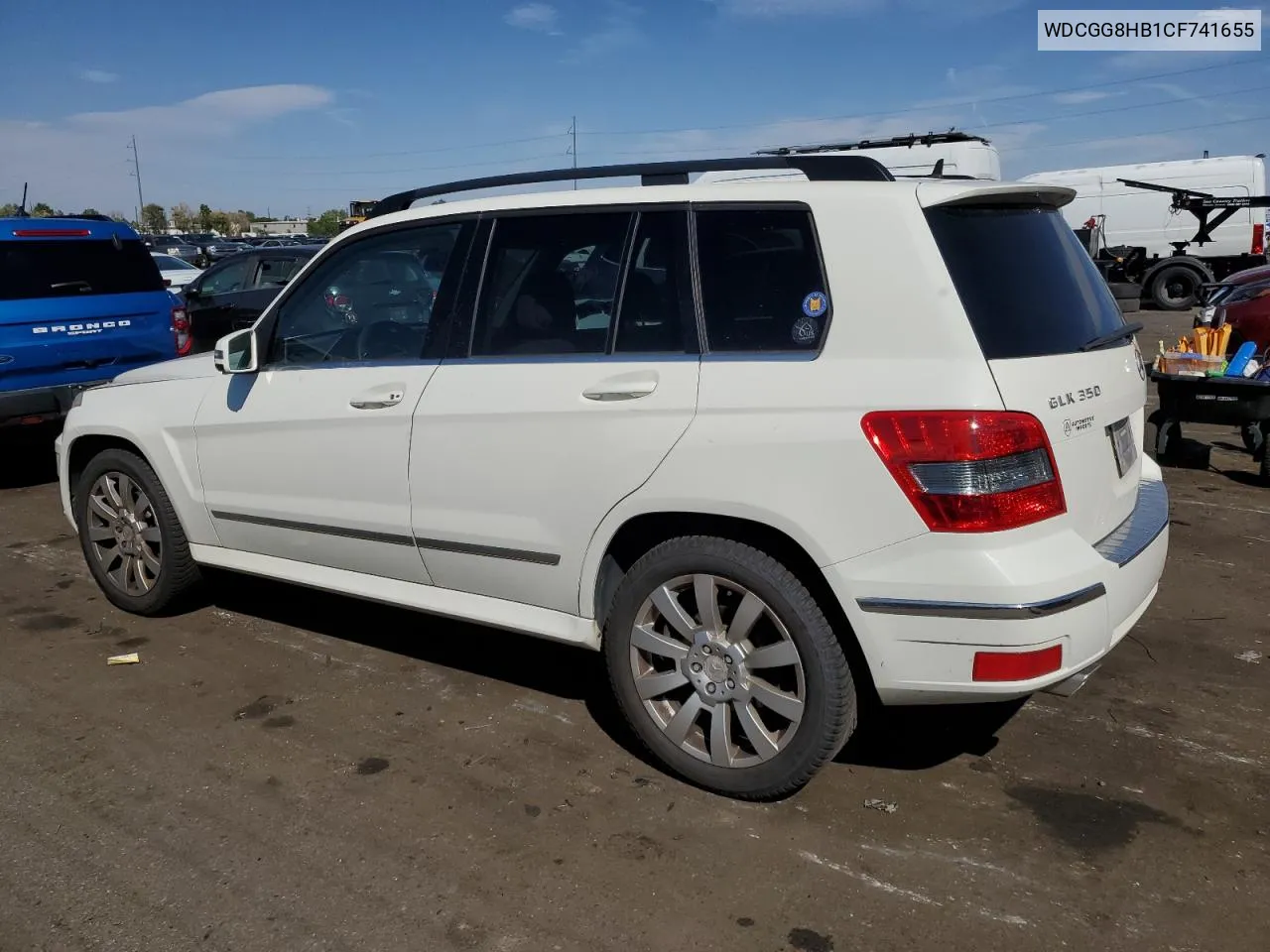 WDCGG8HB1CF741655 2012 Mercedes-Benz Glk 350 4Matic