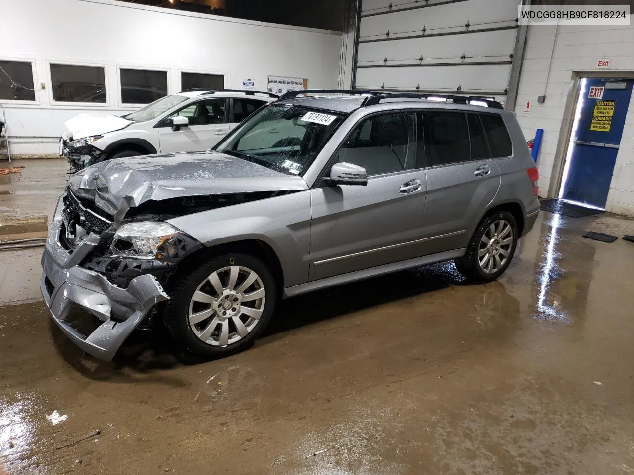 2012 Mercedes-Benz Glk 350 4Matic VIN: WDCGG8HB9CF818224 Lot: 70791124