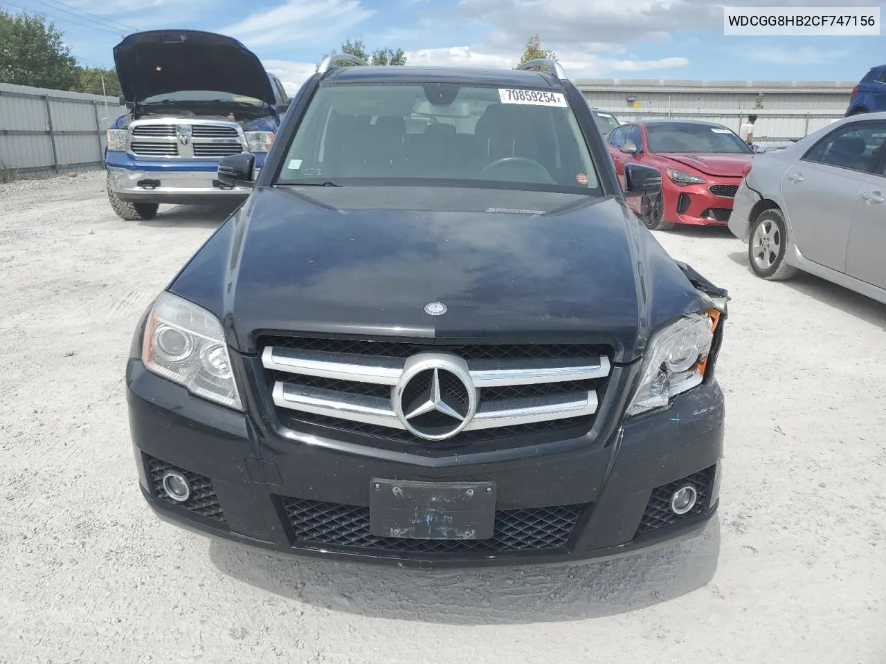 WDCGG8HB2CF747156 2012 Mercedes-Benz Glk 350 4Matic