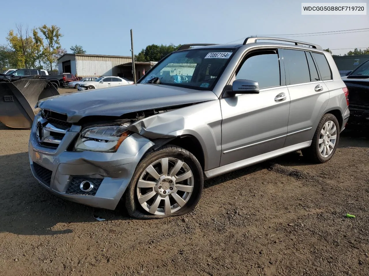 2012 Mercedes-Benz Glk 350 VIN: WDCGG5GB8CF719720 Lot: 70867154