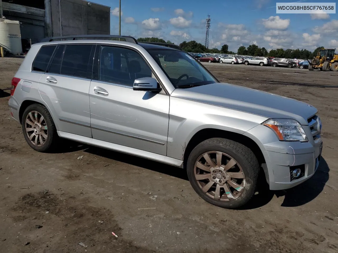 2012 Mercedes-Benz Glk 350 4Matic VIN: WDCGG8HB5CF767658 Lot: 71152104