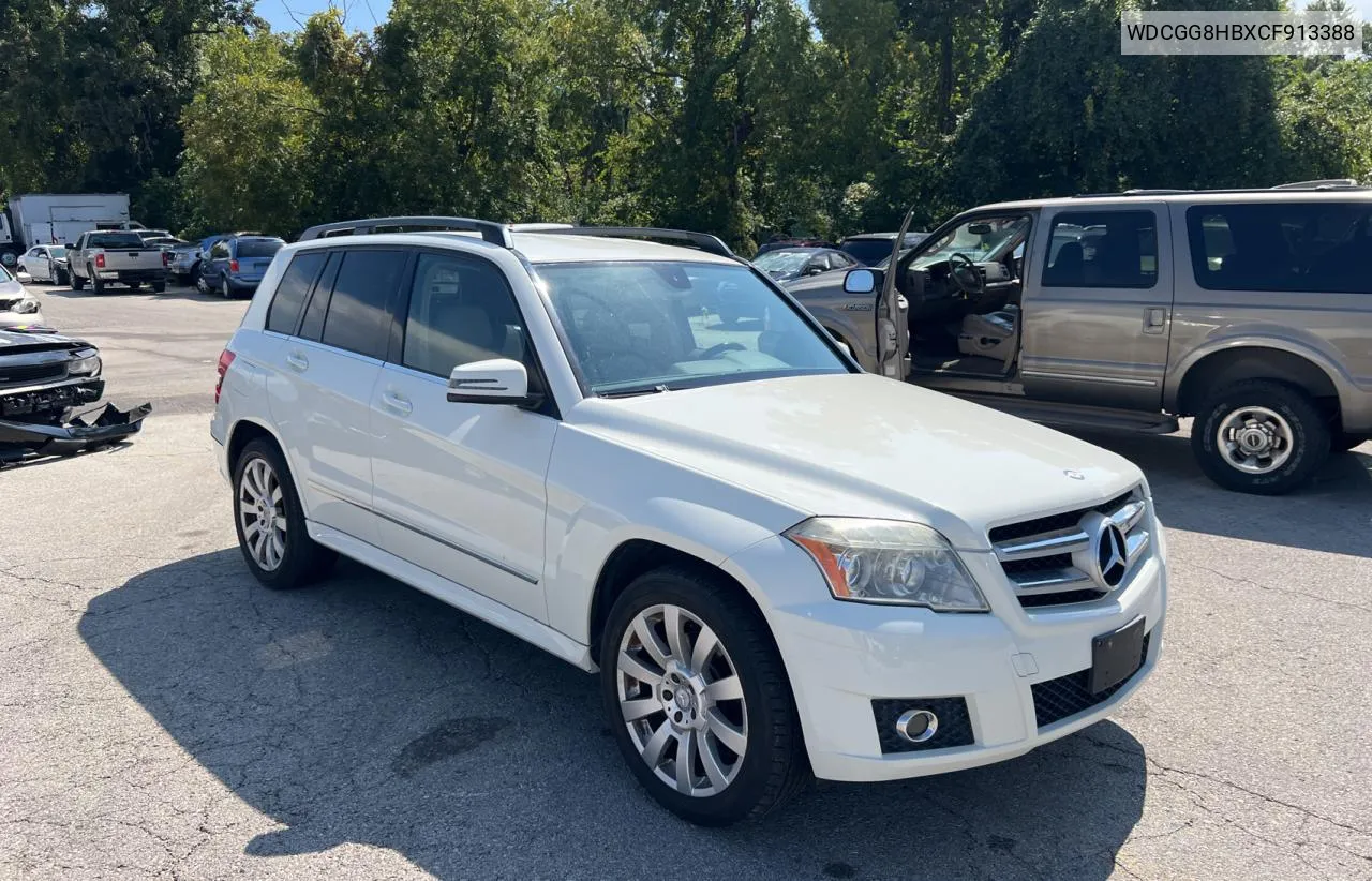 WDCGG8HBXCF913388 2012 Mercedes-Benz Glk 350 4Matic