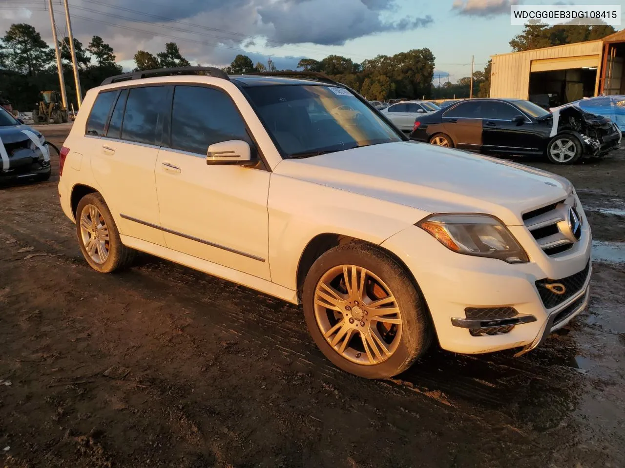 2013 Mercedes-Benz Glk 250 Bluetec VIN: WDCGG0EB3DG108415 Lot: 70857484