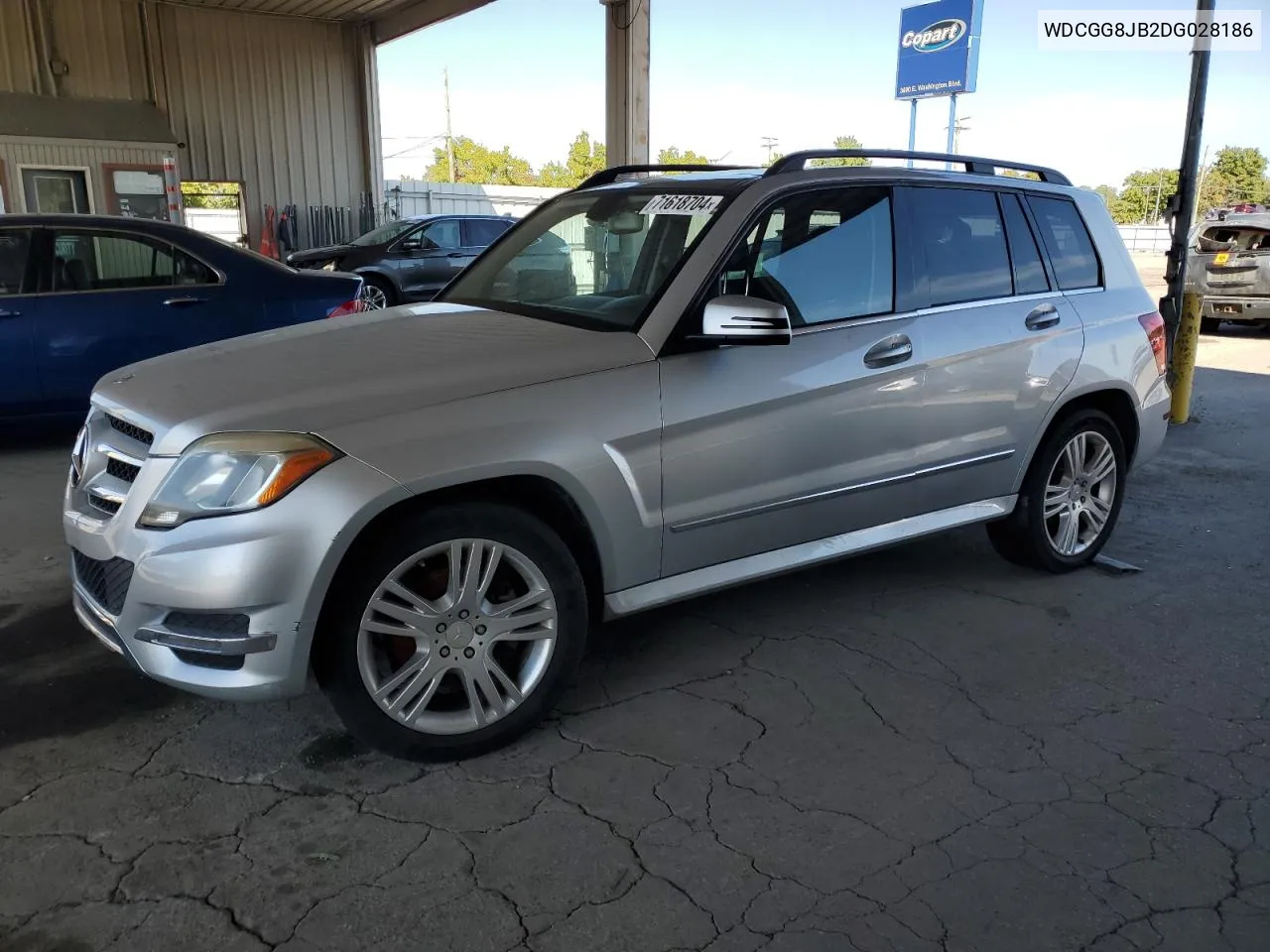 WDCGG8JB2DG028186 2013 Mercedes-Benz Glk 350 4Matic