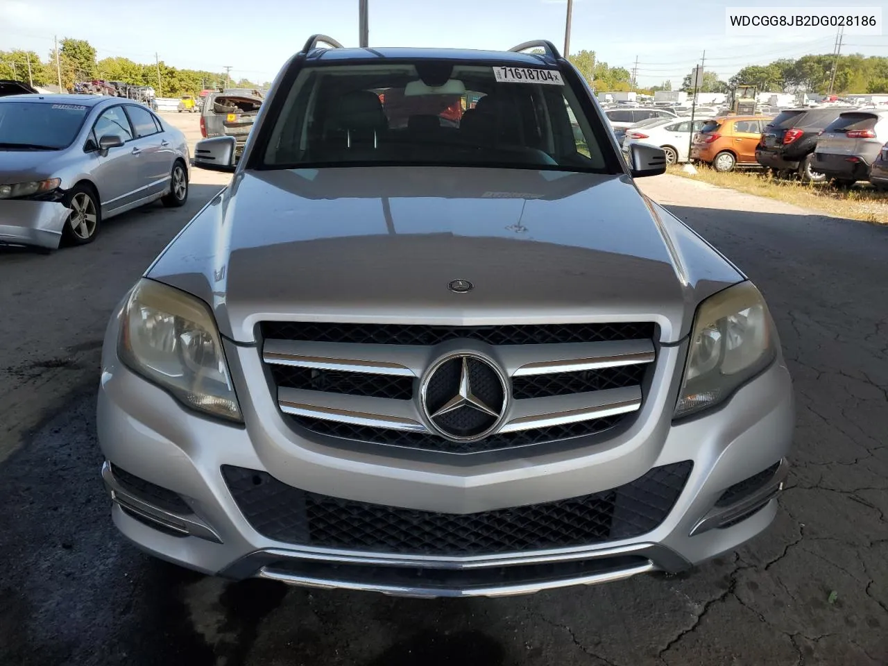 WDCGG8JB2DG028186 2013 Mercedes-Benz Glk 350 4Matic