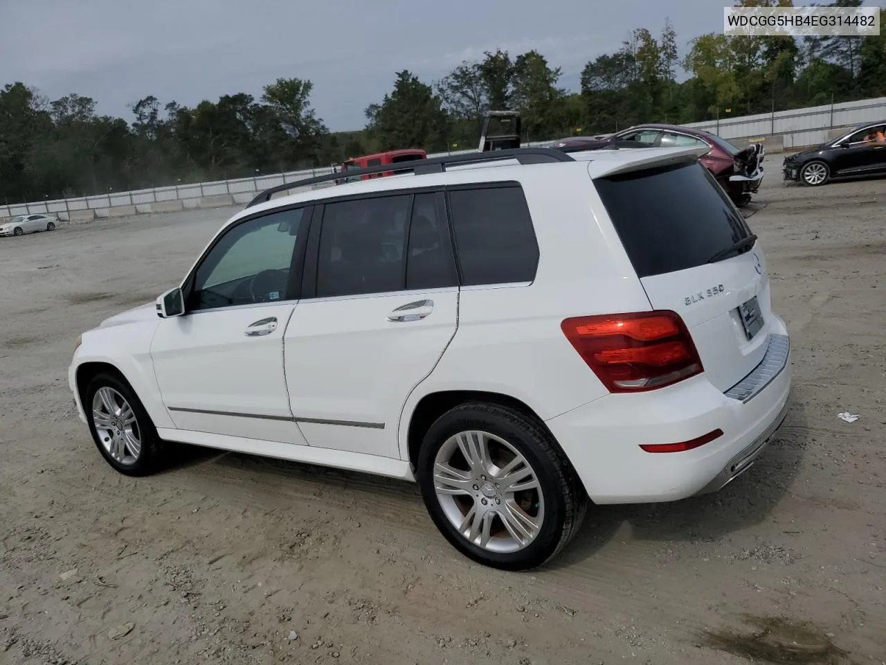 2014 Mercedes-Benz Glk 350 VIN: WDCGG5HB4EG314482 Lot: 71411304