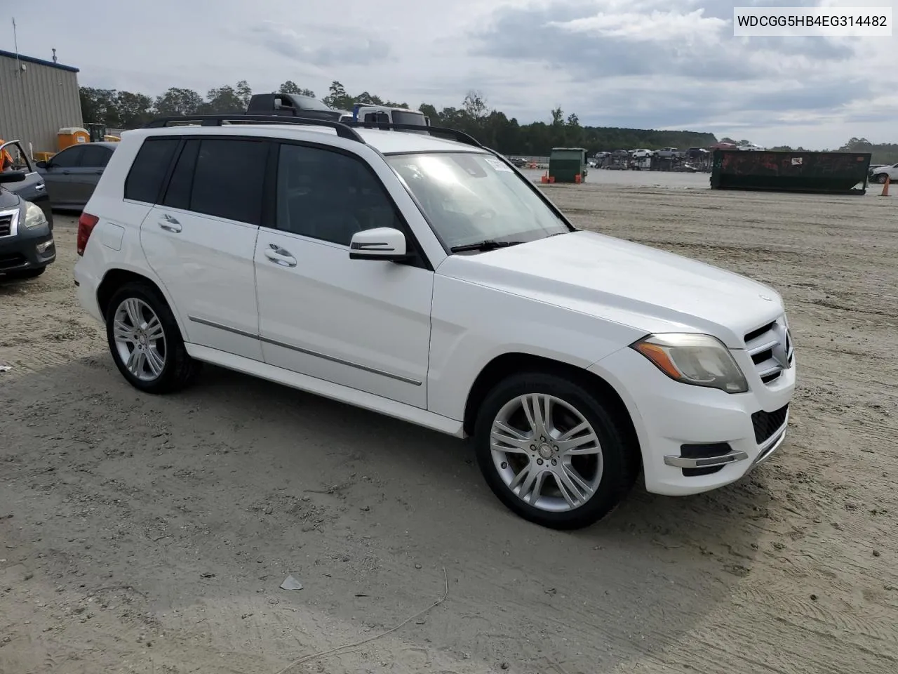 2014 Mercedes-Benz Glk 350 VIN: WDCGG5HB4EG314482 Lot: 71411304