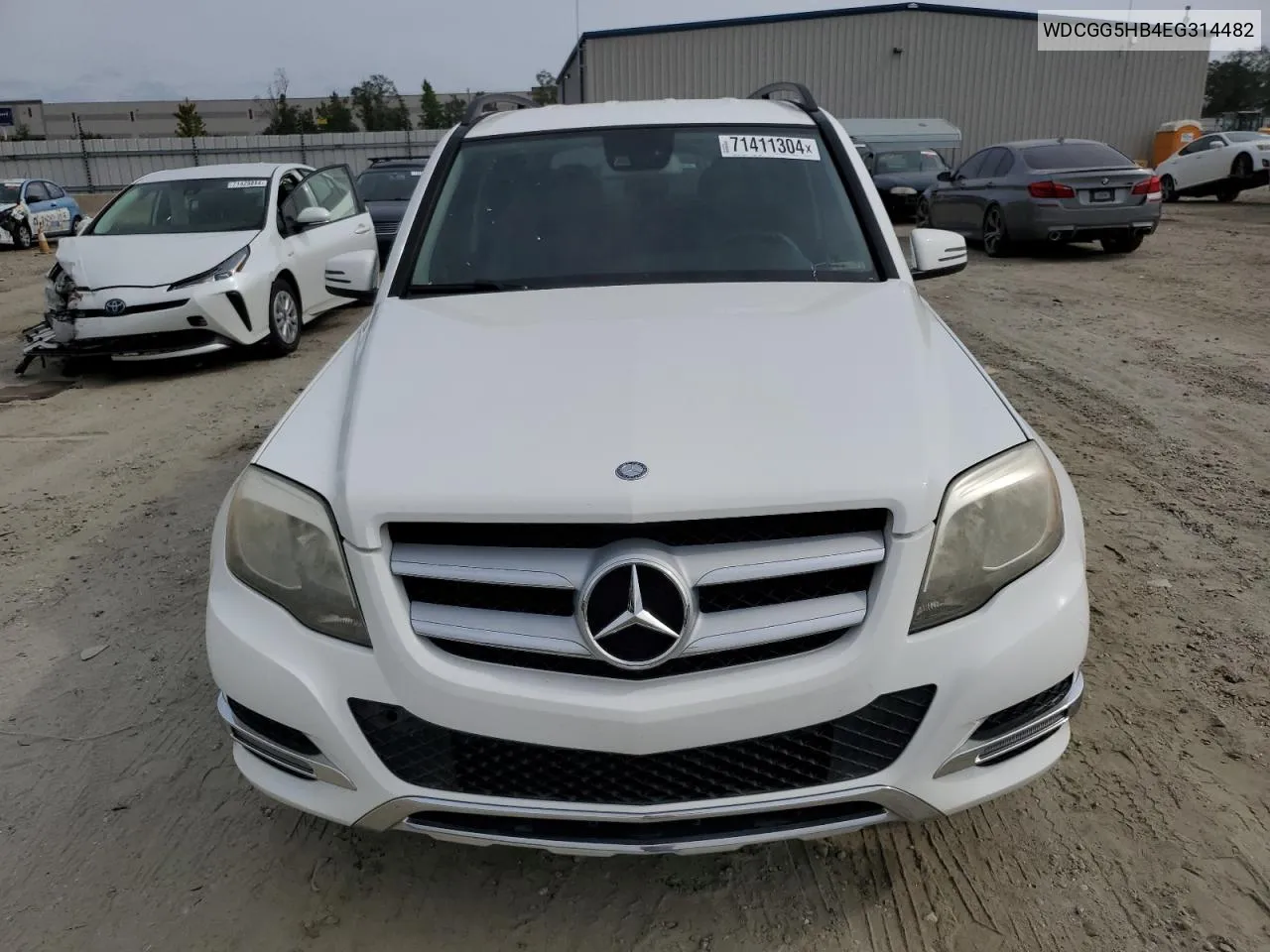 2014 Mercedes-Benz Glk 350 VIN: WDCGG5HB4EG314482 Lot: 71411304