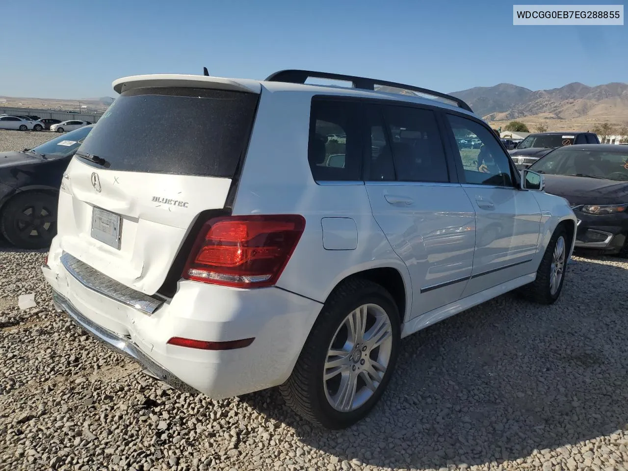 2014 Mercedes-Benz Glk 250 Bluetec VIN: WDCGG0EB7EG288855 Lot: 71674894