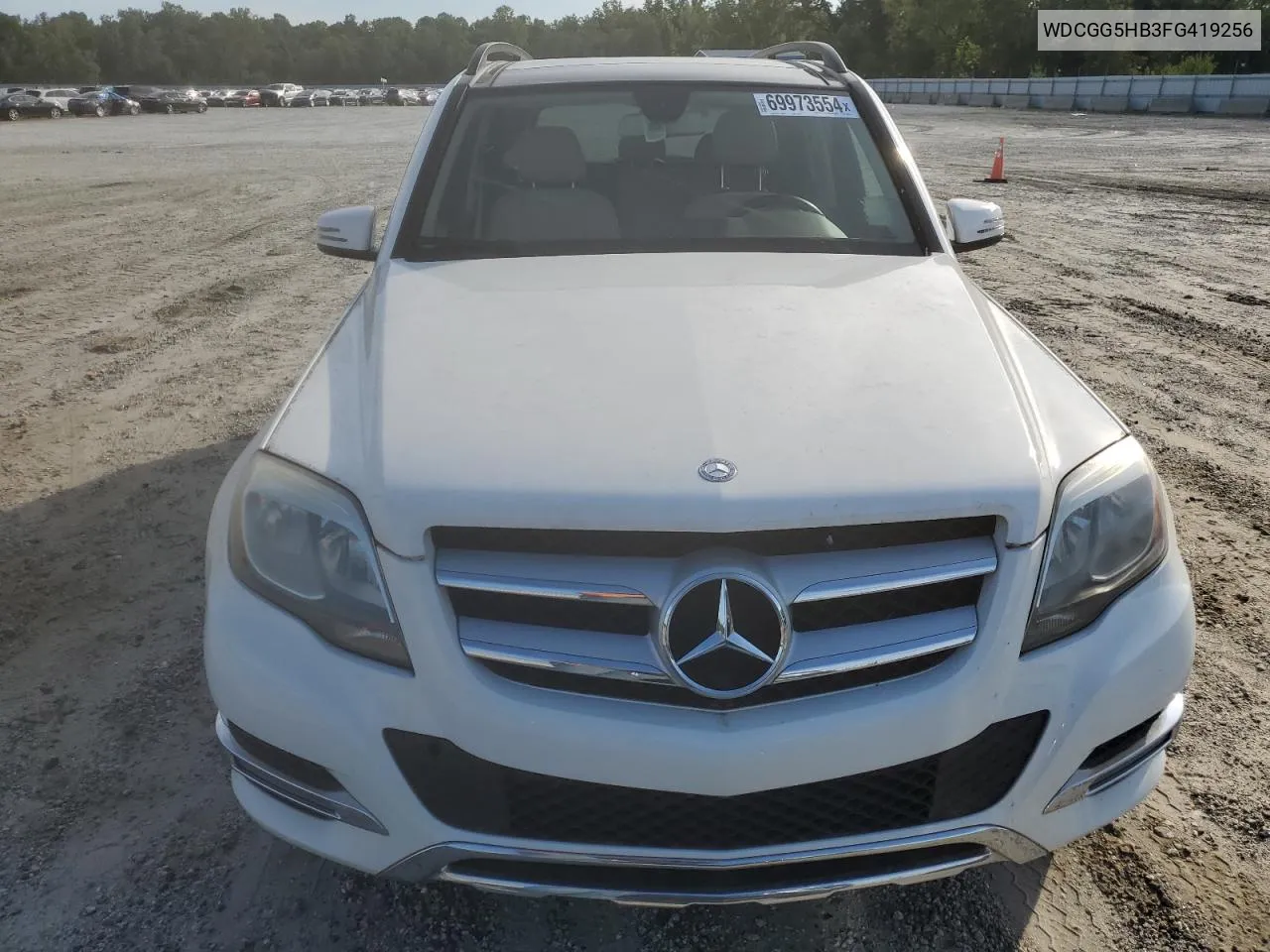 2015 Mercedes-Benz Glk 350 VIN: WDCGG5HB3FG419256 Lot: 69973554