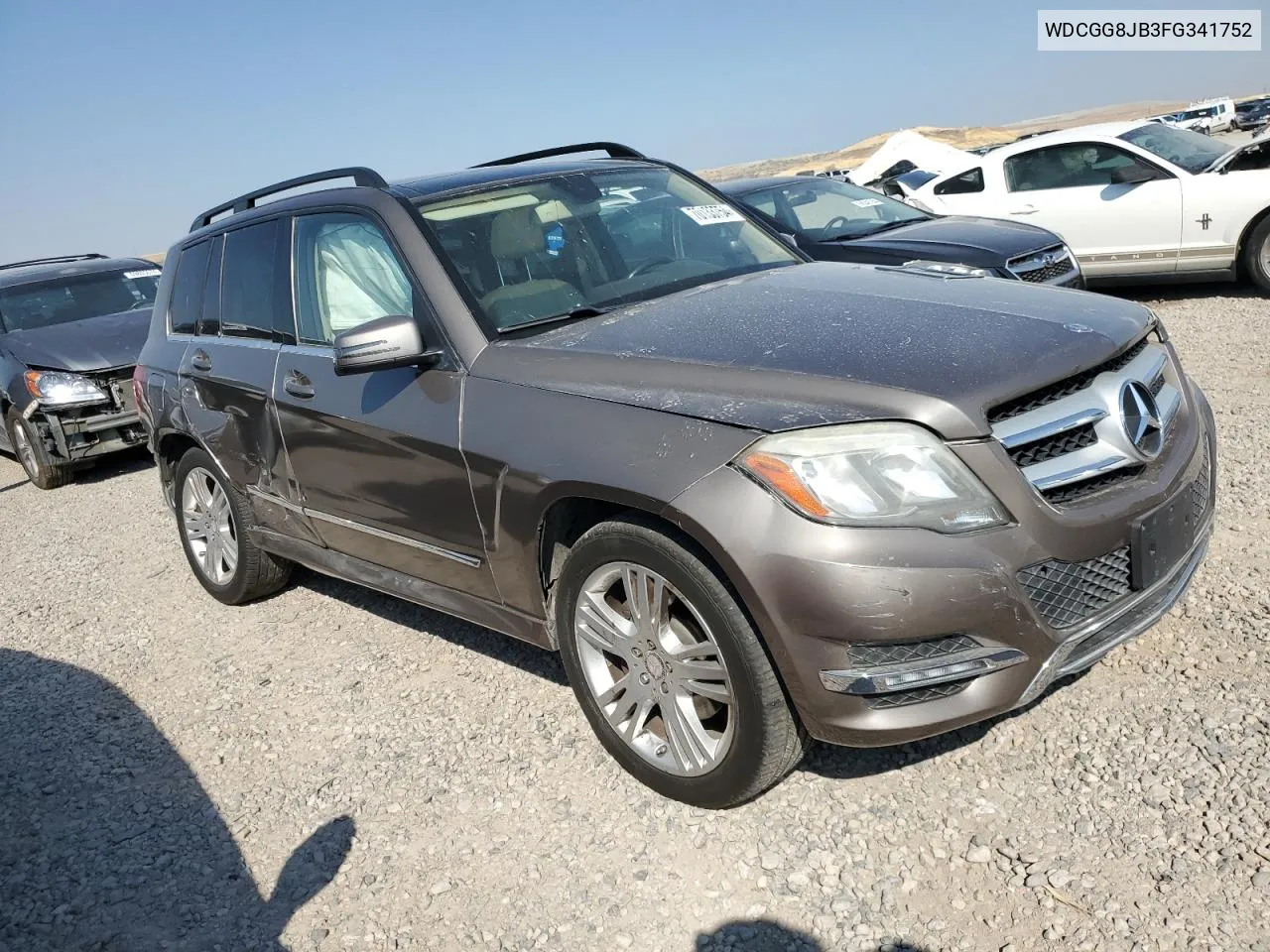 2015 Mercedes-Benz Glk 350 4Matic VIN: WDCGG8JB3FG341752 Lot: 70133754