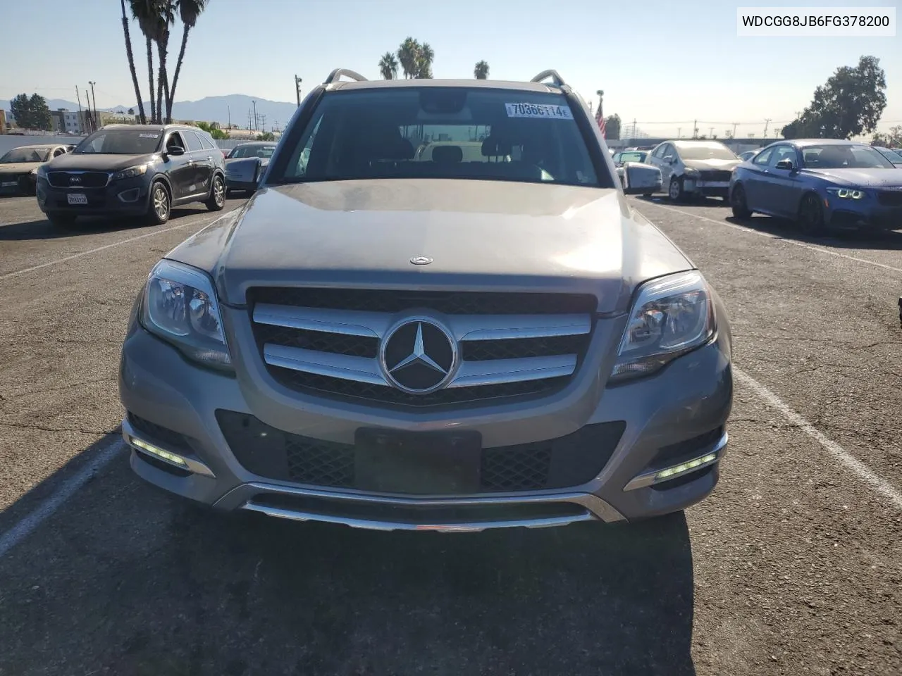 WDCGG8JB6FG378200 2015 Mercedes-Benz Glk 350 4Matic