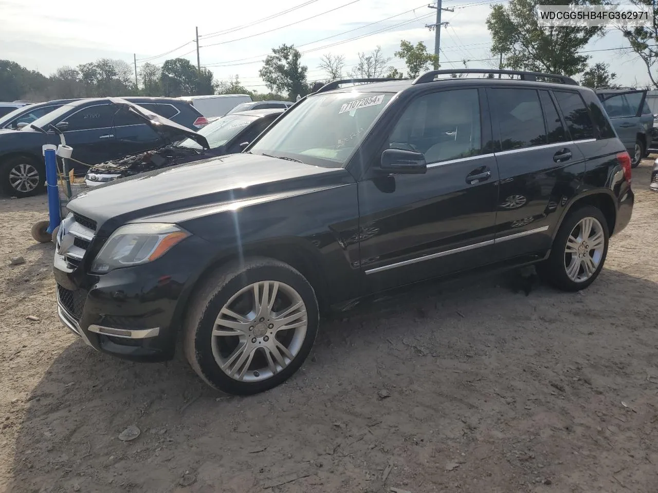 2015 Mercedes-Benz Glk 350 VIN: WDCGG5HB4FG362971 Lot: 71072854