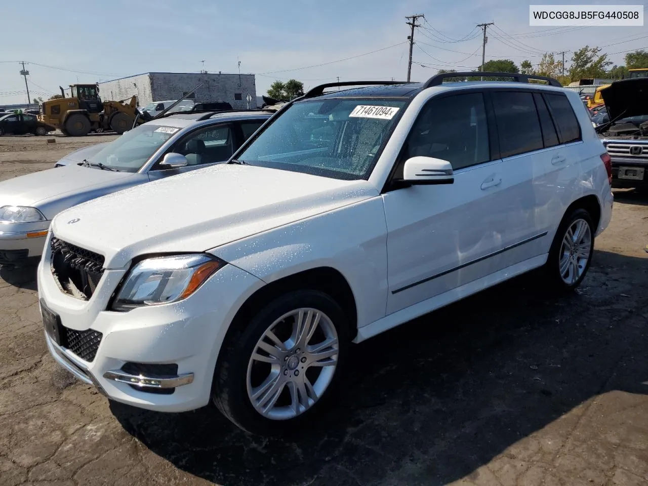 2015 Mercedes-Benz Glk 350 4Matic VIN: WDCGG8JB5FG440508 Lot: 71461094