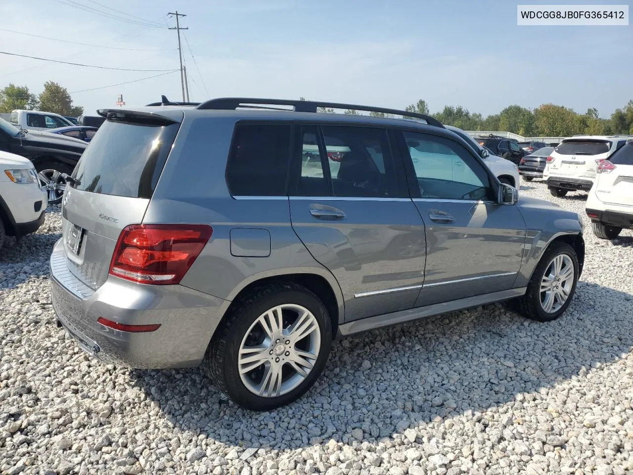 2015 Mercedes-Benz Glk 350 4Matic VIN: WDCGG8JB0FG365412 Lot: 71554774