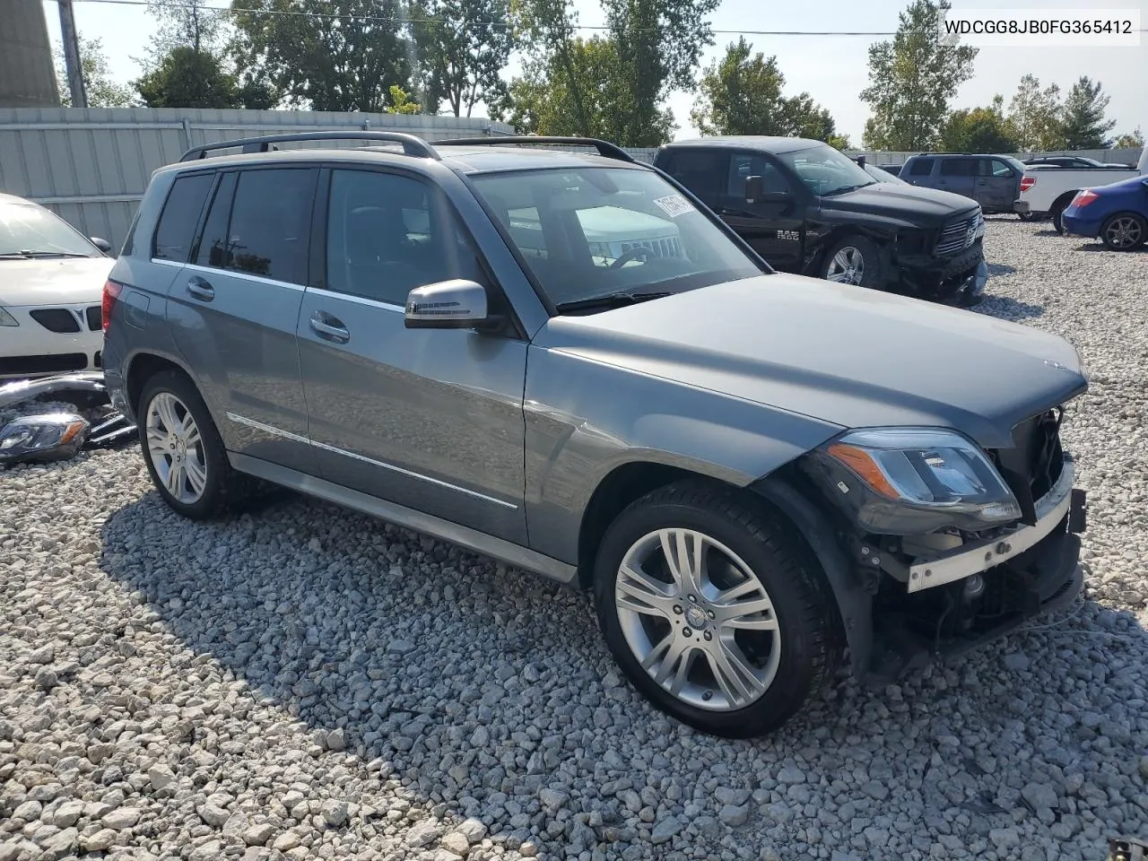 2015 Mercedes-Benz Glk 350 4Matic VIN: WDCGG8JB0FG365412 Lot: 71554774