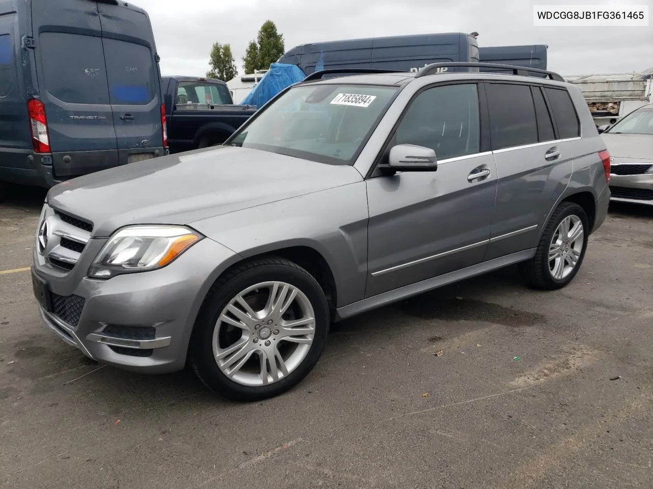 WDCGG8JB1FG361465 2015 Mercedes-Benz Glk 350 4Matic