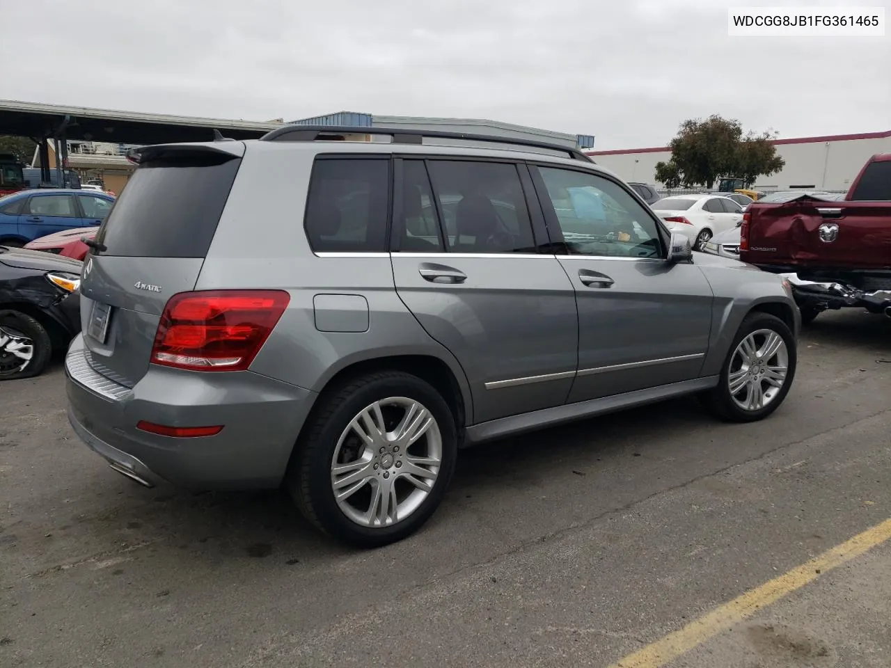 2015 Mercedes-Benz Glk 350 4Matic VIN: WDCGG8JB1FG361465 Lot: 71835894