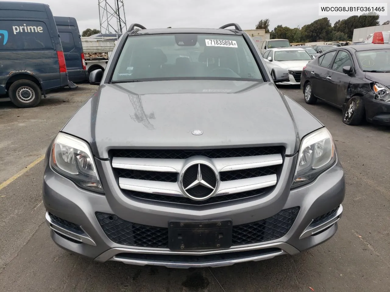 2015 Mercedes-Benz Glk 350 4Matic VIN: WDCGG8JB1FG361465 Lot: 71835894