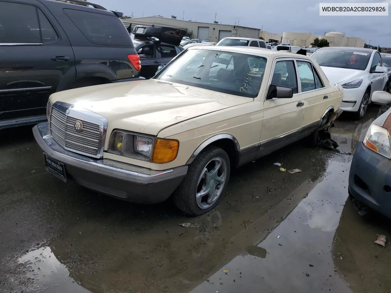 WDBCB20A2CB029826 1982 Mercedes-Benz 300 Sd