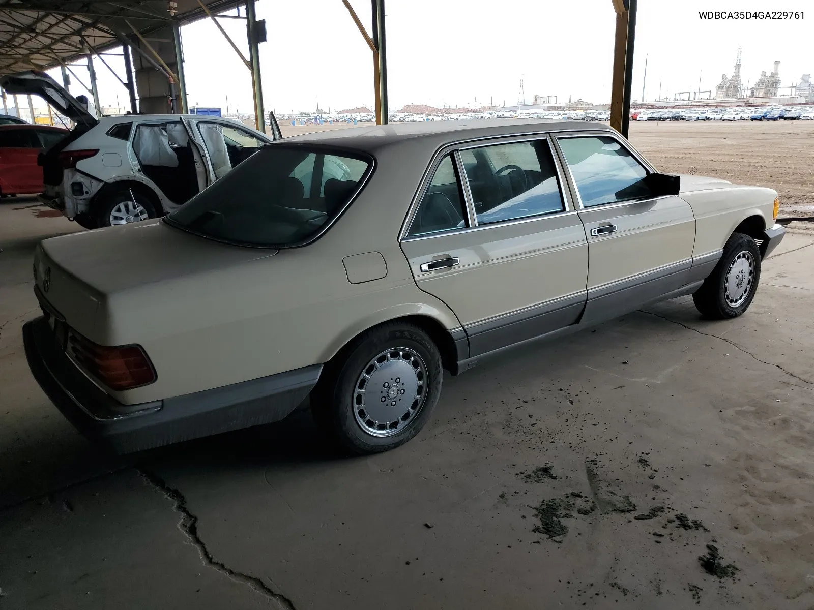 1986 Mercedes-Benz 420 Sel VIN: WDBCA35D4GA229761 Lot: 66181274