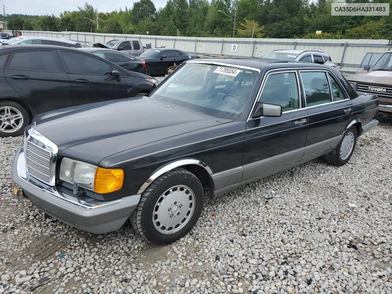 1987 Mercedes-Benz Sel420 VIN: CA35D6HA331483 Lot: 71795554