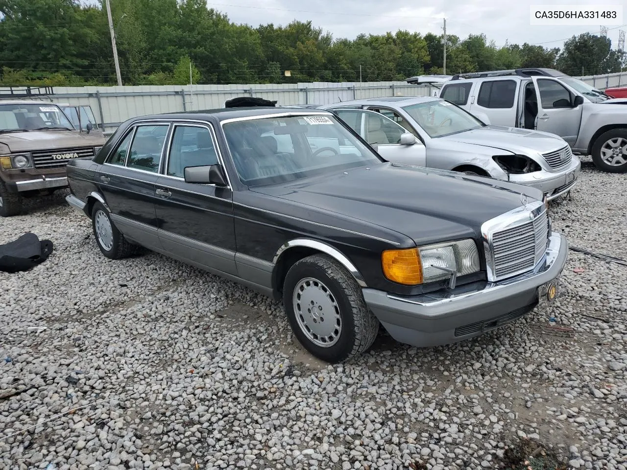 1987 Mercedes-Benz Sel420 VIN: CA35D6HA331483 Lot: 71795554