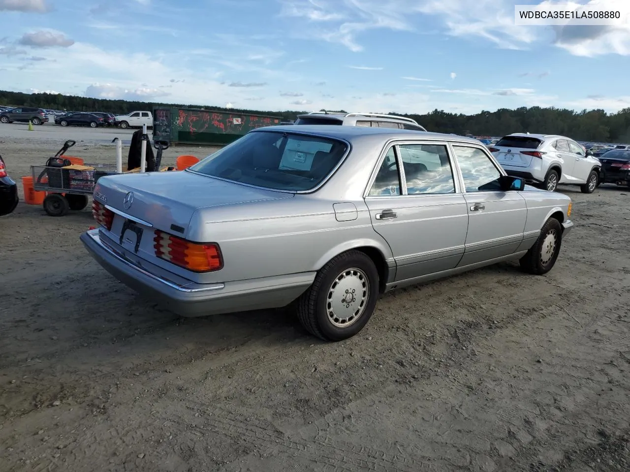 1990 Mercedes-Benz 420 Sel VIN: WDBCA35E1LA508880 Lot: 72239774