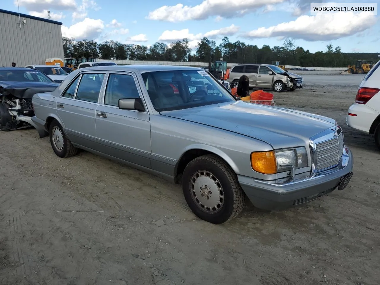 1990 Mercedes-Benz 420 Sel VIN: WDBCA35E1LA508880 Lot: 72239774