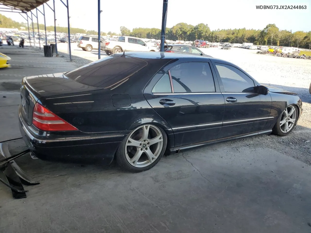 2002 Mercedes-Benz S 55 Amg VIN: WDBNG73JX2A244863 Lot: 71046814