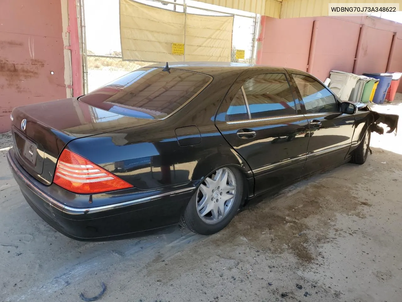 WDBNG70J73A348622 2003 Mercedes-Benz S 430