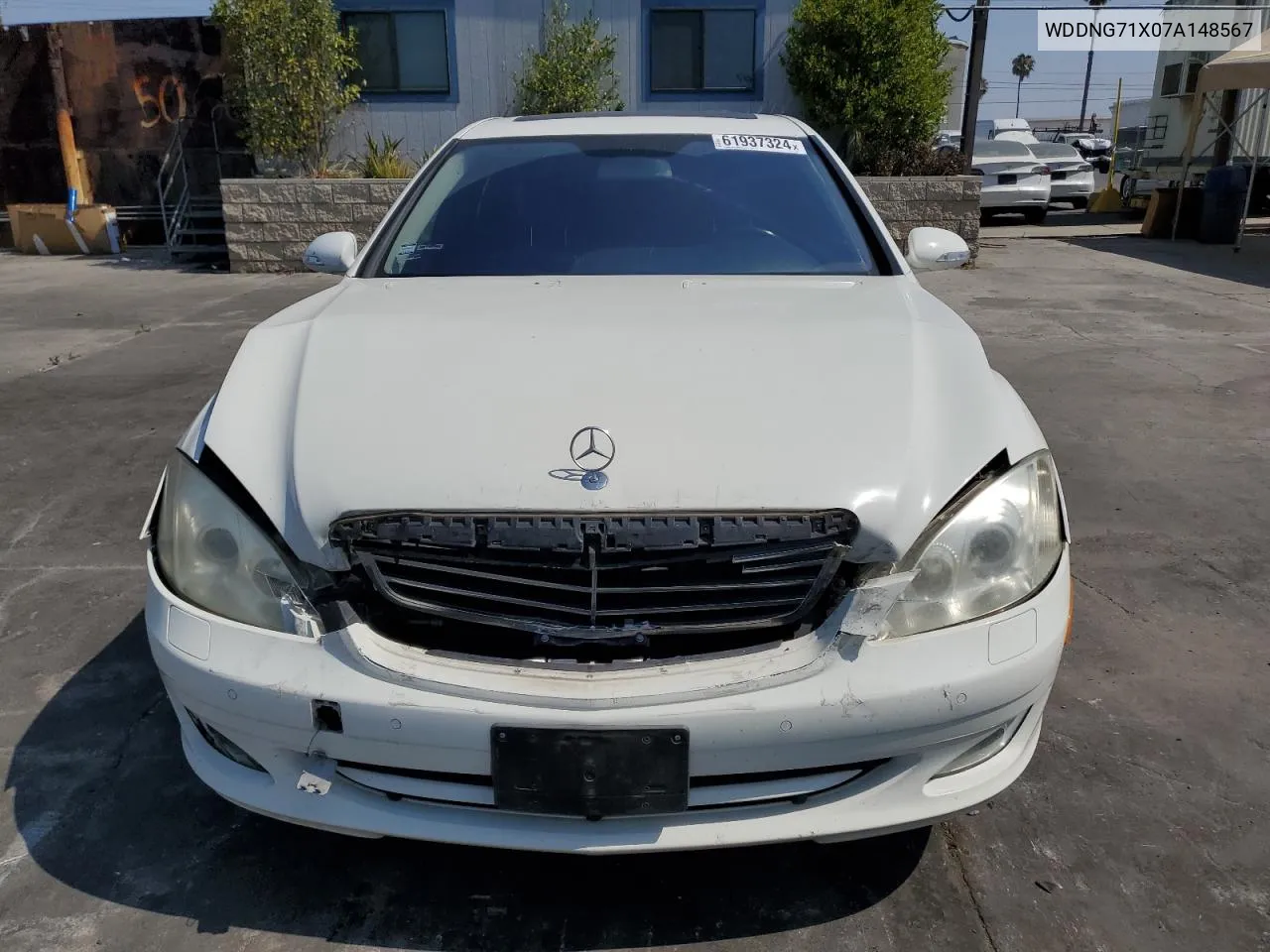 2007 Mercedes-Benz S 550 VIN: WDDNG71X07A148567 Lot: 61937324