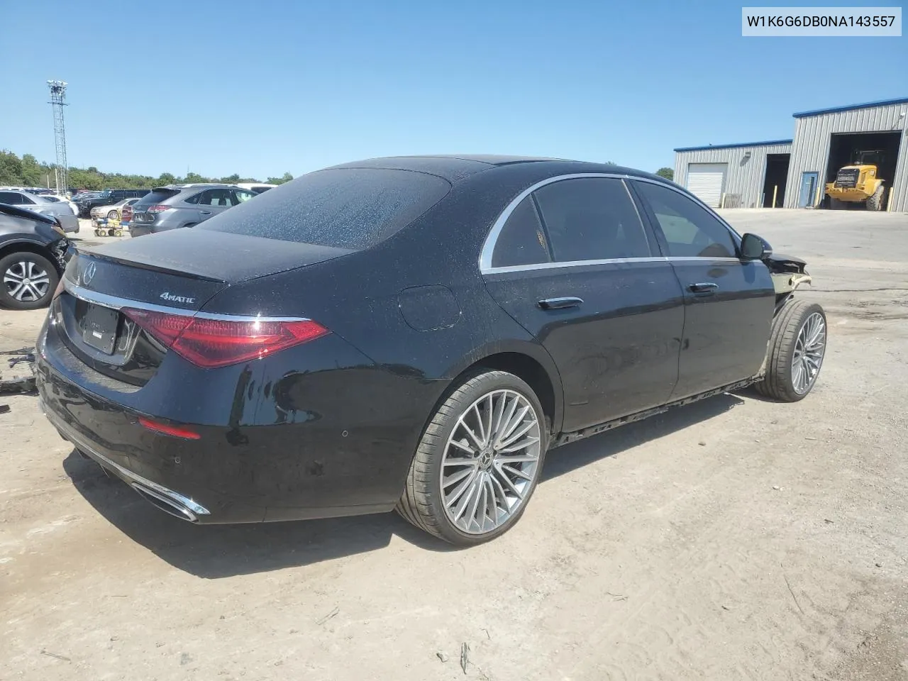 W1K6G6DB0NA143557 2022 Mercedes-Benz S 500 4Matic