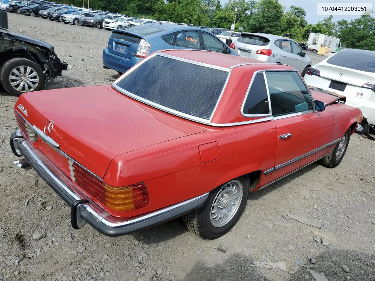 10704412003051 1972 Mercedes-Benz 450 Sl