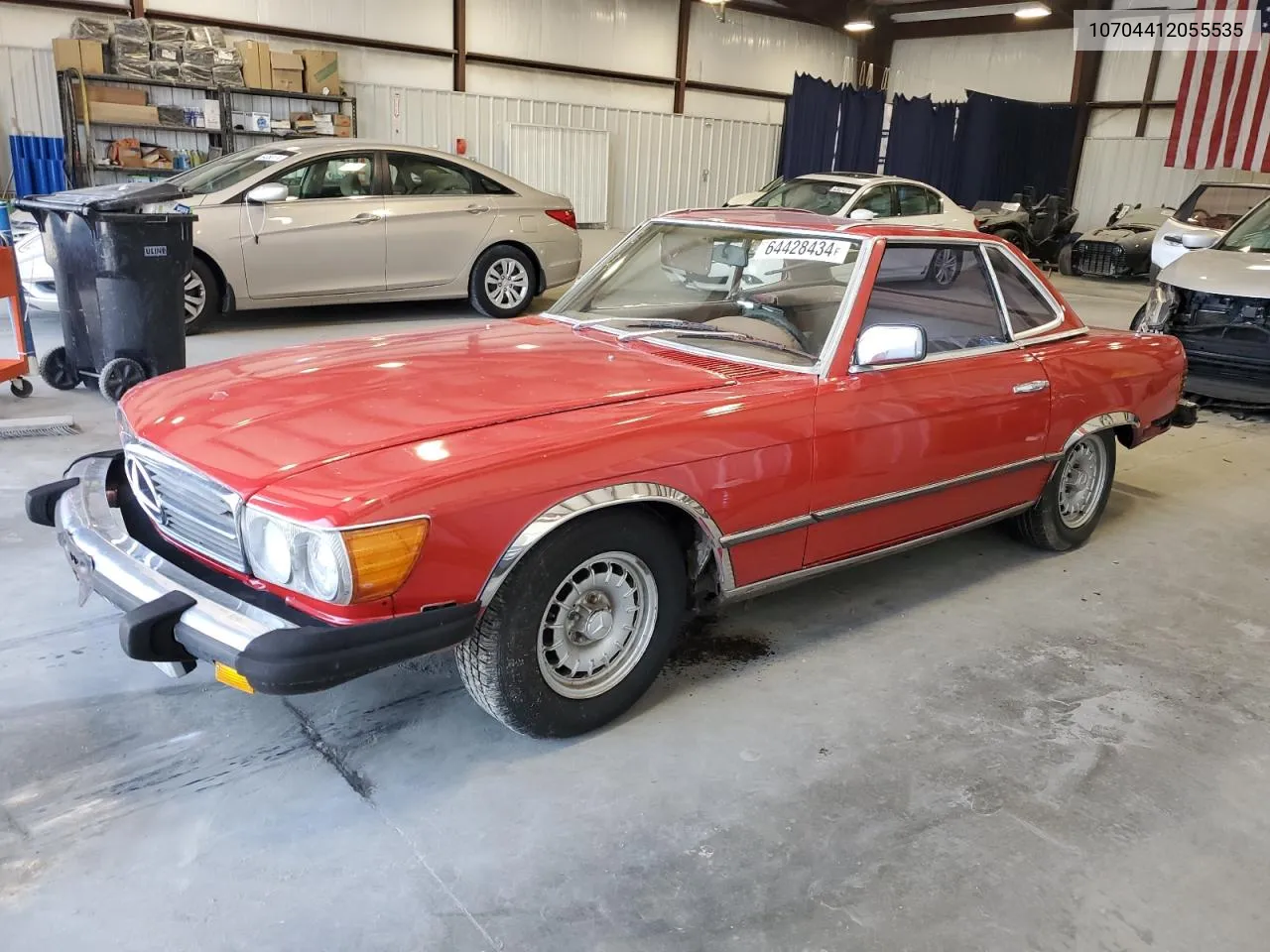 1979 Mercedes-Benz 450Sl VIN: 10704412055535 Lot: 64428434