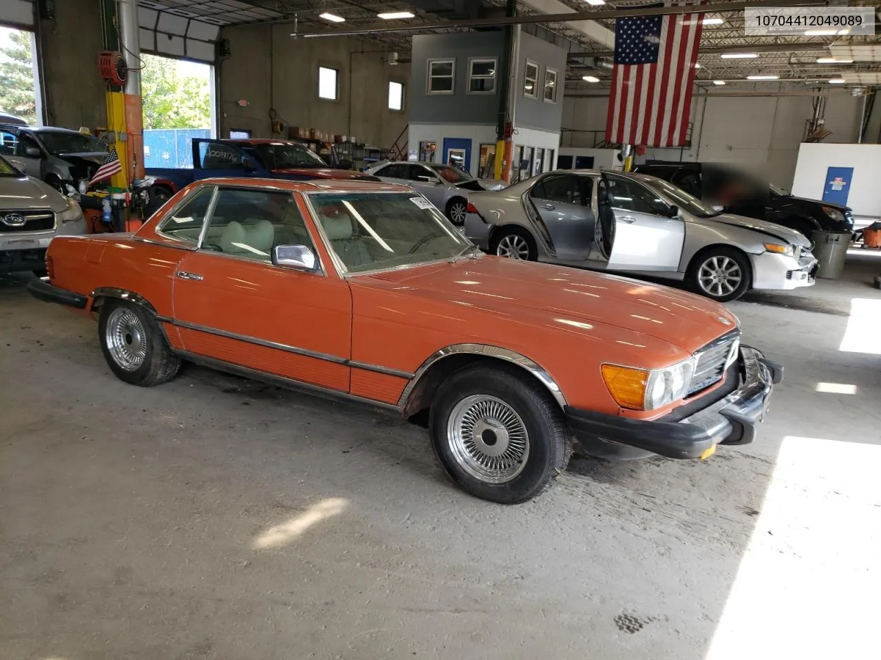 1979 Mercedes-Benz 450Sl VIN: 10704412049089 Lot: 71969964