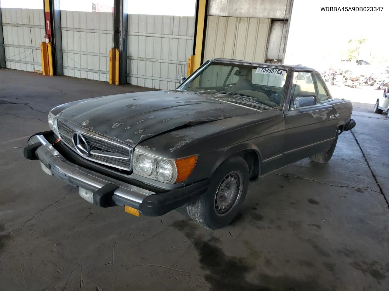 1983 Mercedes-Benz 380 Sl VIN: WDBBA45A9DB023347 Lot: 70880764