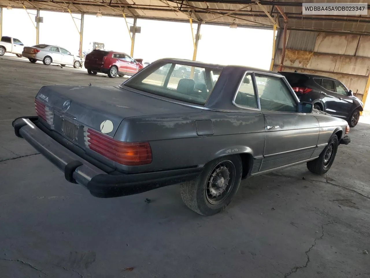 1983 Mercedes-Benz 380 Sl VIN: WDBBA45A9DB023347 Lot: 70880764