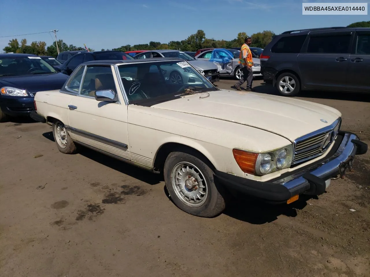 1984 Mercedes-Benz 380 Sl VIN: WDBBA45AXEA014440 Lot: 71004334