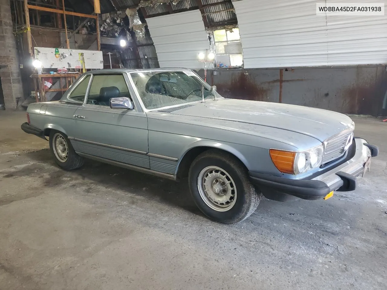 WDBBA45D2FA031938 1985 Mercedes-Benz 380 Sl