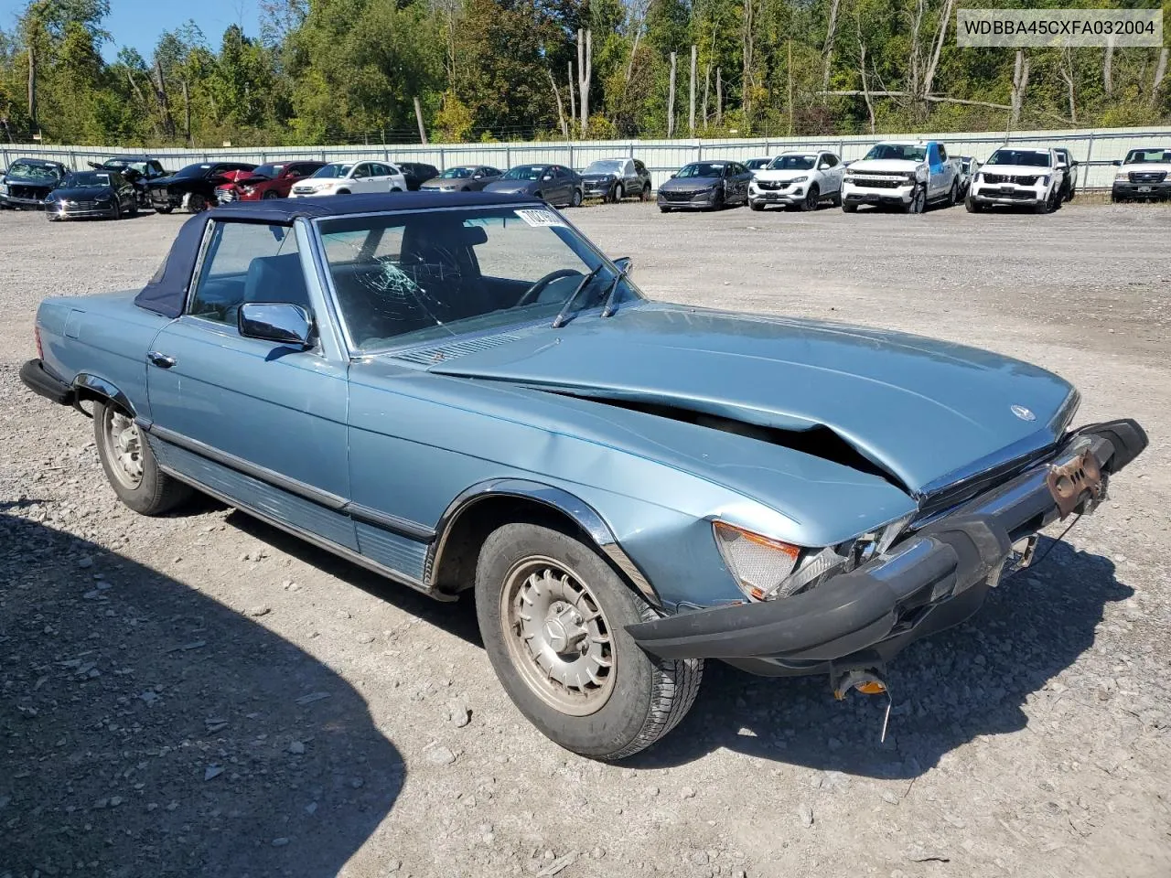 1985 Mercedes-Benz 380 Sl VIN: WDBBA45CXFA032004 Lot: 70279634