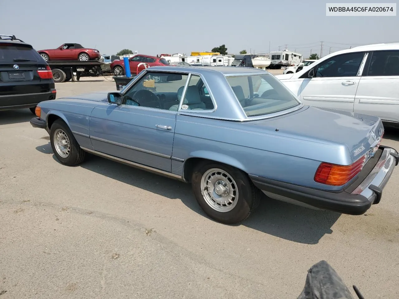 WDBBA45C6FA020674 1985 Mercedes-Benz 380 Sl