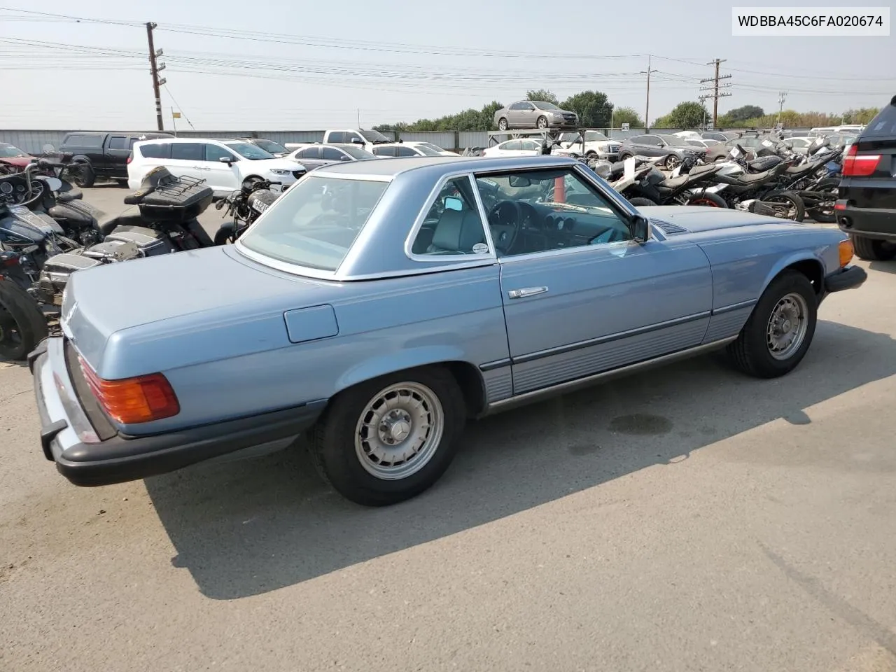 WDBBA45C6FA020674 1985 Mercedes-Benz 380 Sl