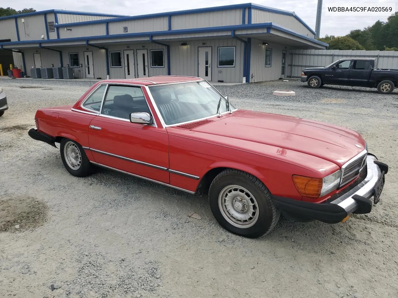 1985 Mercedes-Benz 380 Sl VIN: WDBBA45C9FA020569 Lot: 71312394