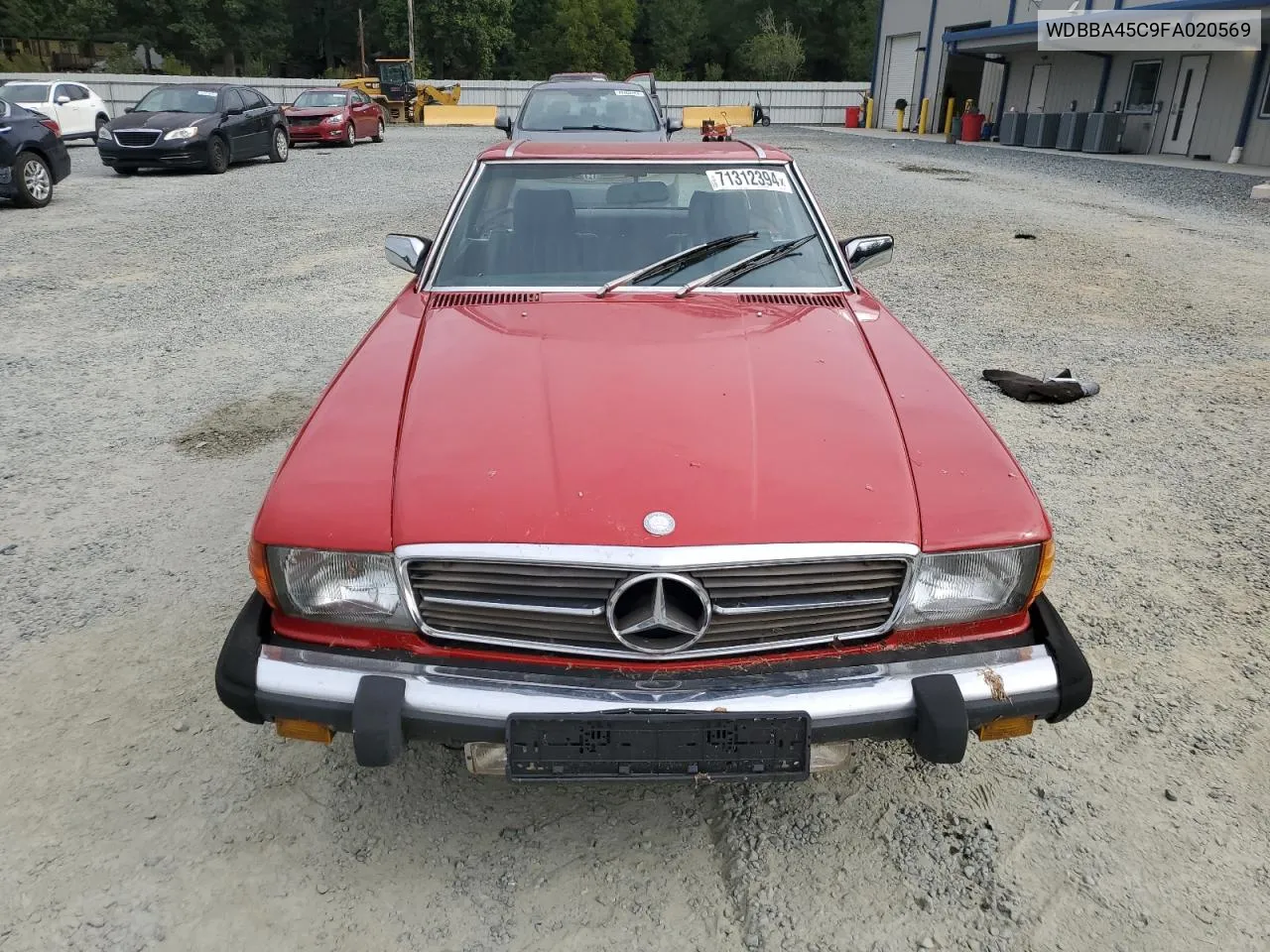 WDBBA45C9FA020569 1985 Mercedes-Benz 380 Sl