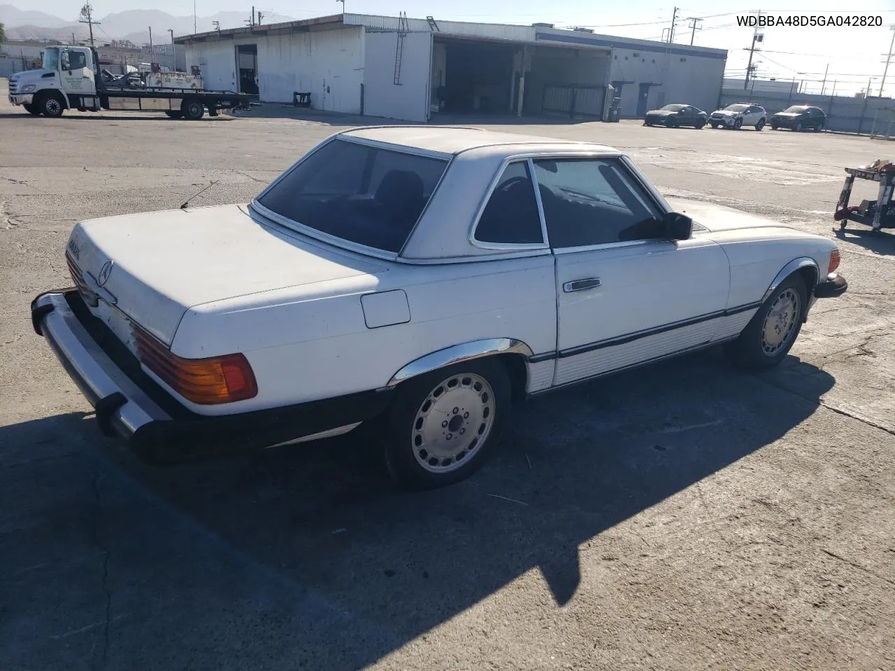 WDBBA48D5GA042820 1986 Mercedes-Benz 560 Sl