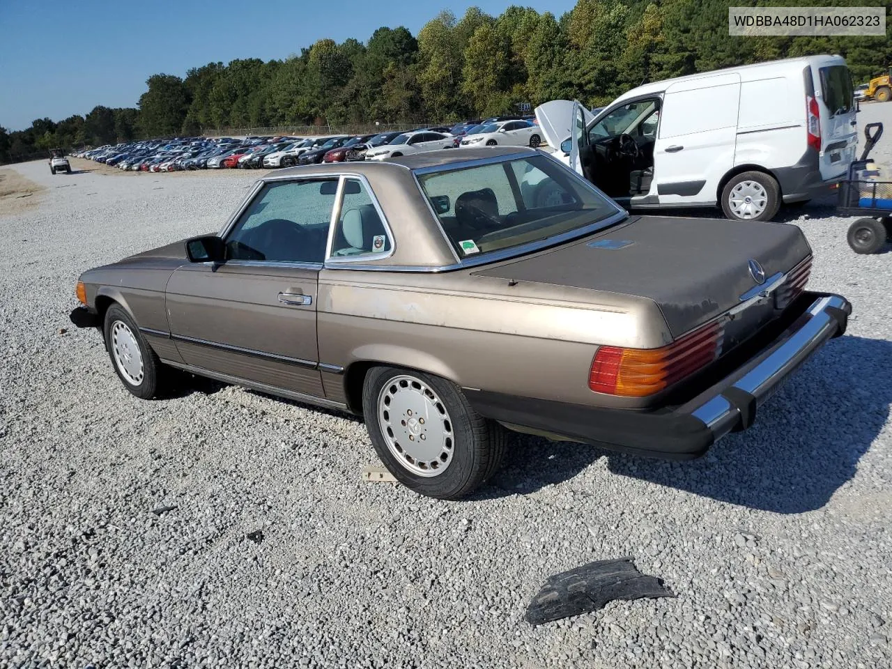 WDBBA48D1HA062323 1987 Mercedes-Benz 560 Sl