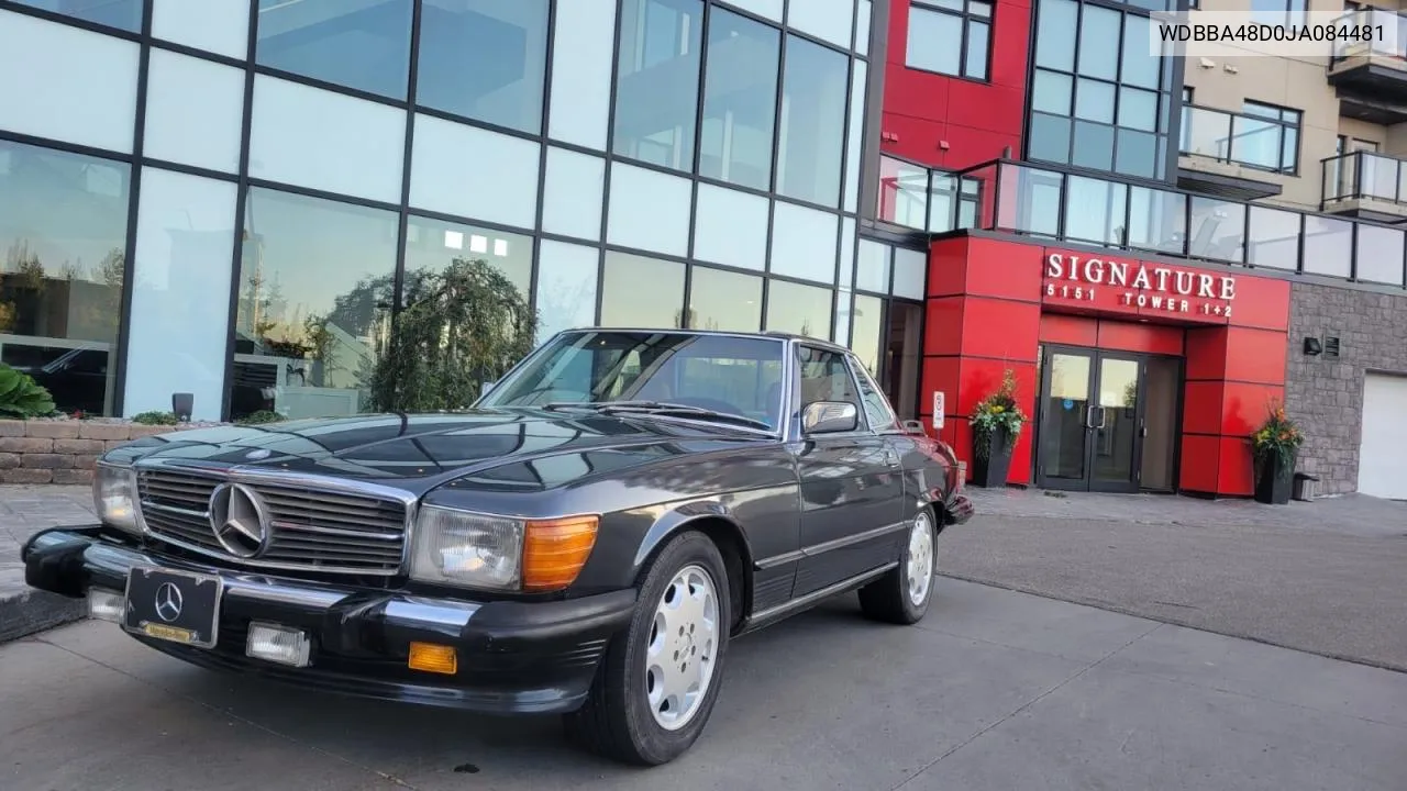 WDBBA48D0JA084481 1988 Mercedes-Benz 560 Sl