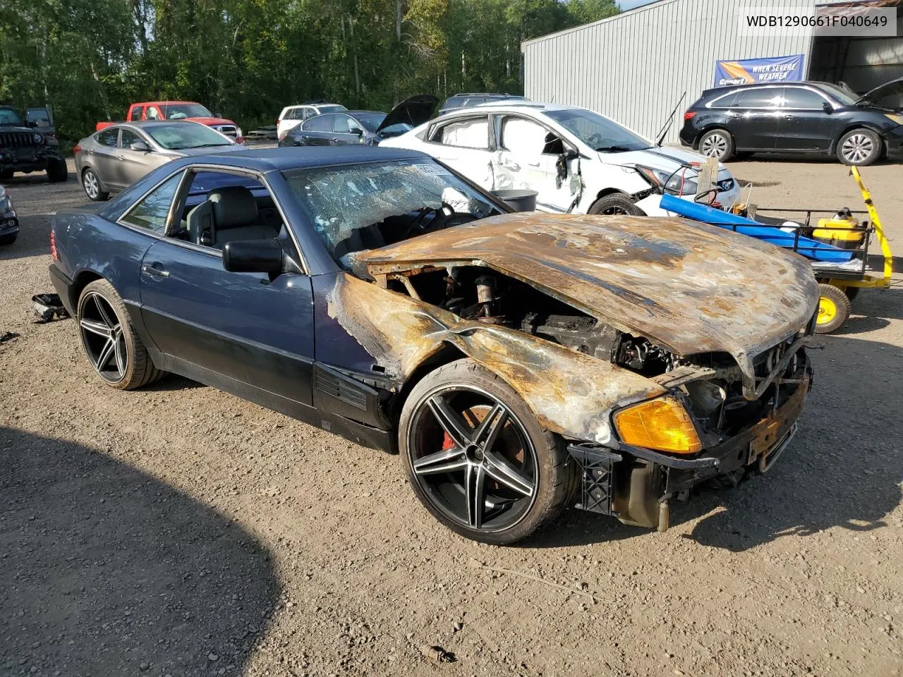 WDB1290661F040649 1991 Mercedes-Benz 500Sl